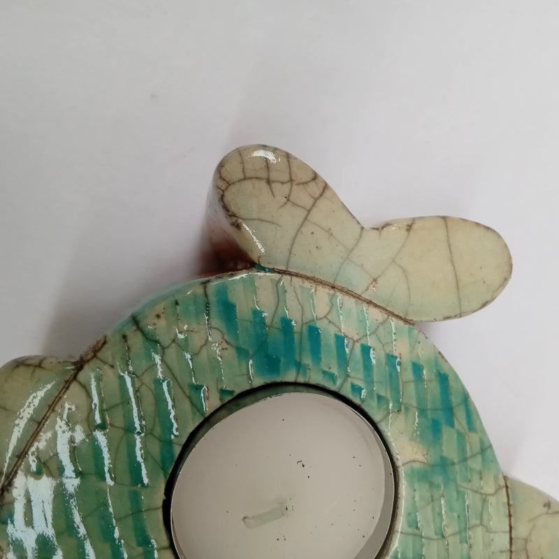 PORTA TEALIGHT PESCE