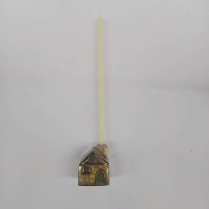 HOUSE-SHAPED CANDLE HOLDER